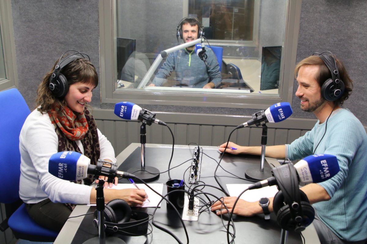 Presentació de la nova web al programa de cultura popular de l’Espluga FM Ràdio